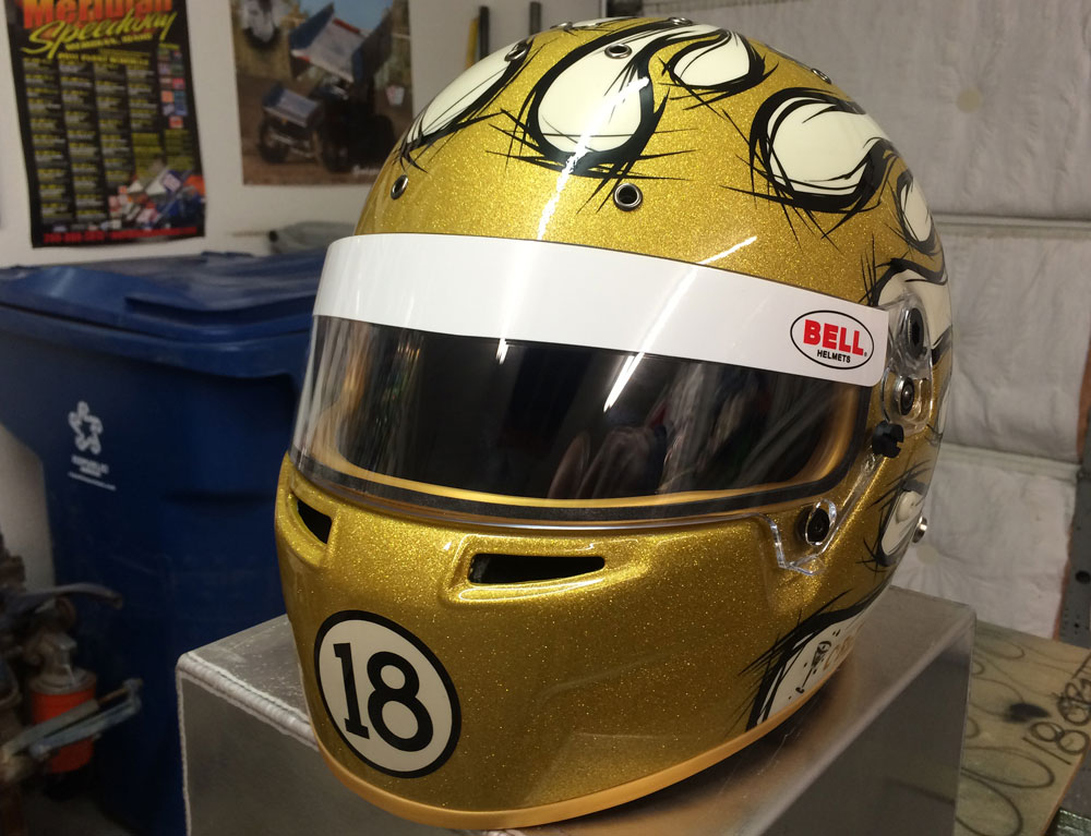 Custom Painted Helmet