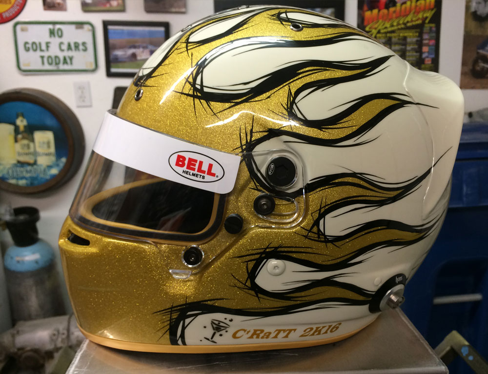 Custom Painted Helmet